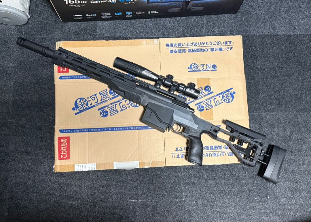 スポンジ銃　ナーフ　M40A6 楽天市場】銃 M40A6 狙撃銃風おもちゃ銃 スナイパーライフル ボルト