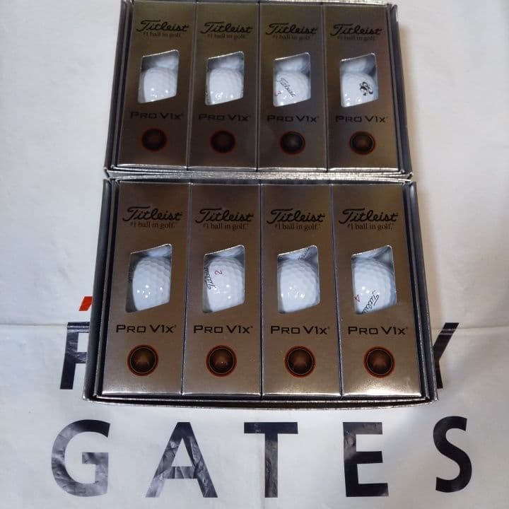 ⭐新品⭐2025年⭐ ⭐Titleist Pro V1x ⭐ボール⭐12個×2箱 2025 Titleist Pro V1x Golf Balls | Custom Imprint – Golftees.com