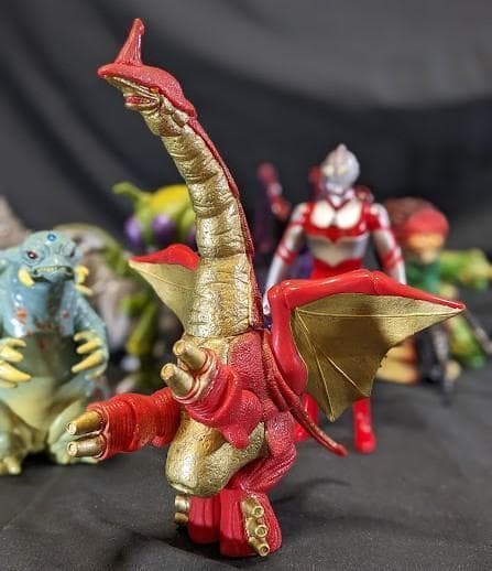 ウルトラマングレート＆登場怪獣（バンダイ）ソフビフィギュア8体セット