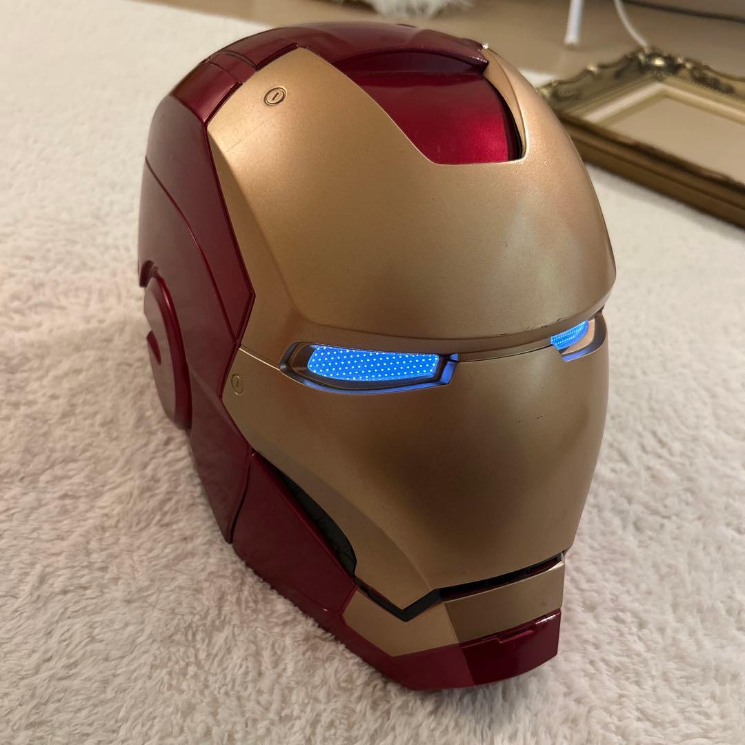 アイアンマン ヘルメット LED付き Amazon.co.jp: YONTYEQ アイアンマン MK 50 1:1 ウェアラブル