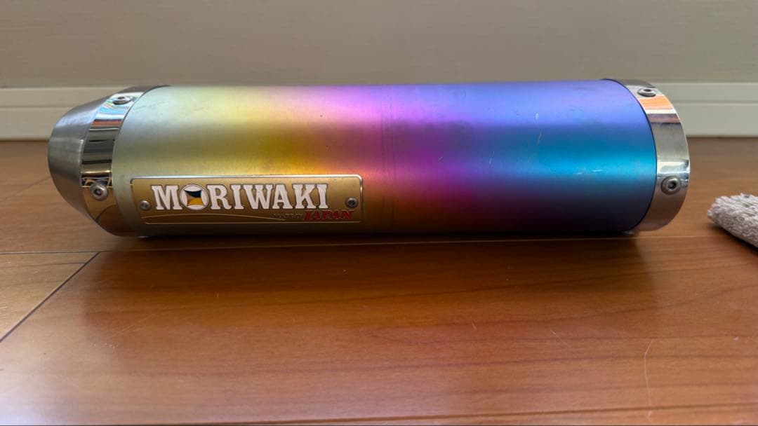 MORIWAKI グラデーションマフラー 東京MCショー速報】モリワキ最高峰マフラー「BLADE」誕生、日本刀を