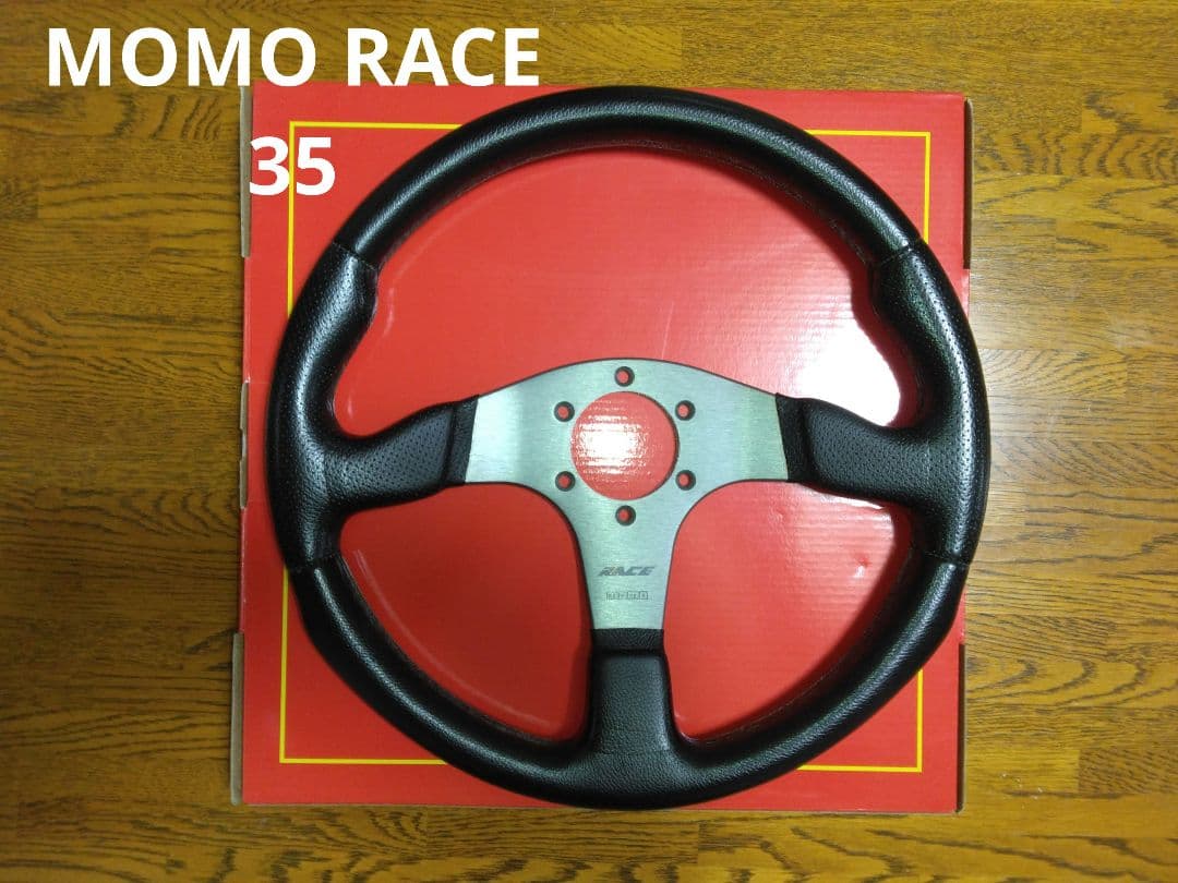 MOMO RACE 35㎝ 中古 モモ レース ステアリング - メルカリ