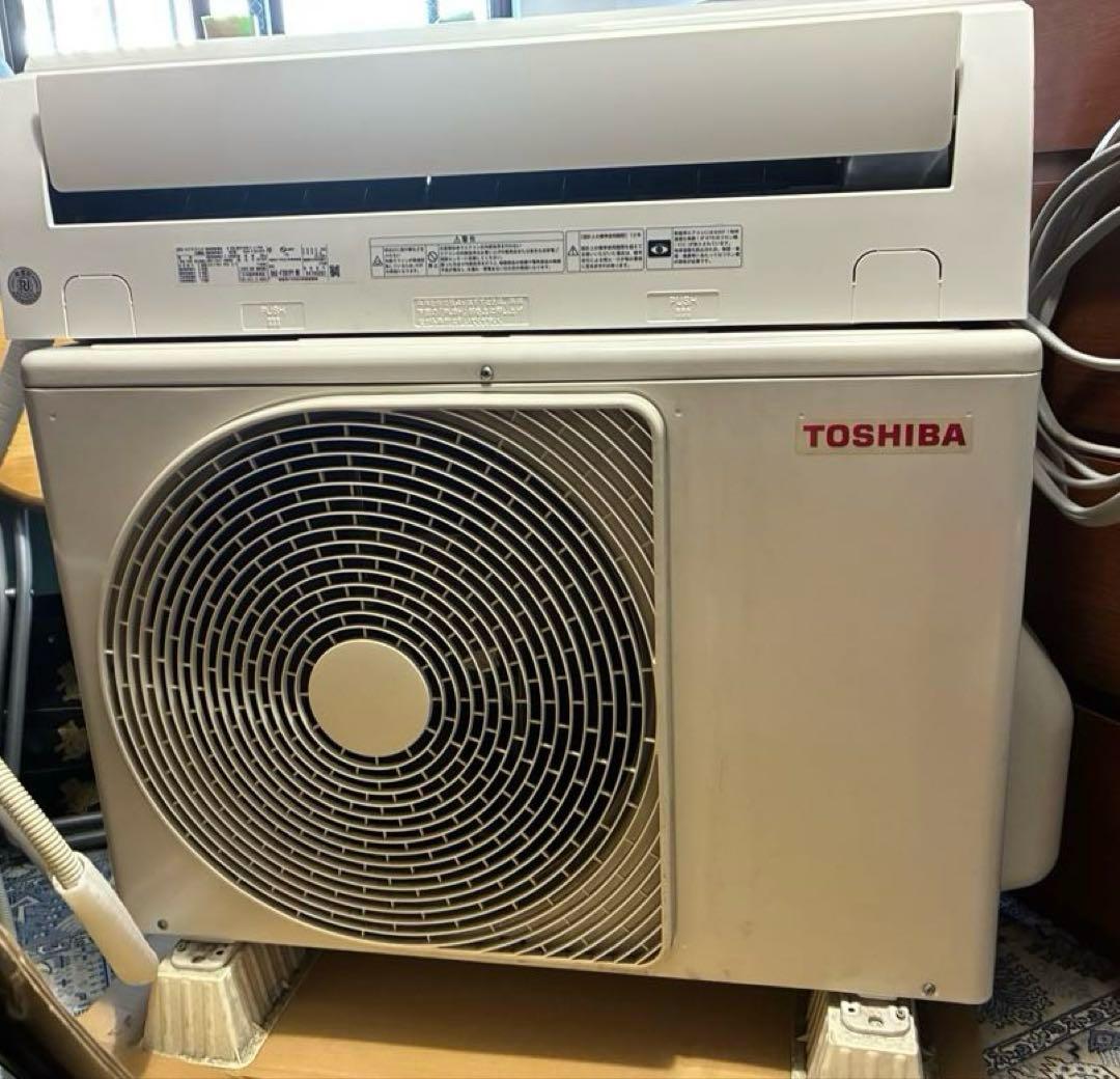 東芝 ルームエアコン RAS-F281PY 10畳用　2019年製 東芝 エアコン 10畳 プラズマ空清搭載 省エネ 掃除機能 大清快 DZ