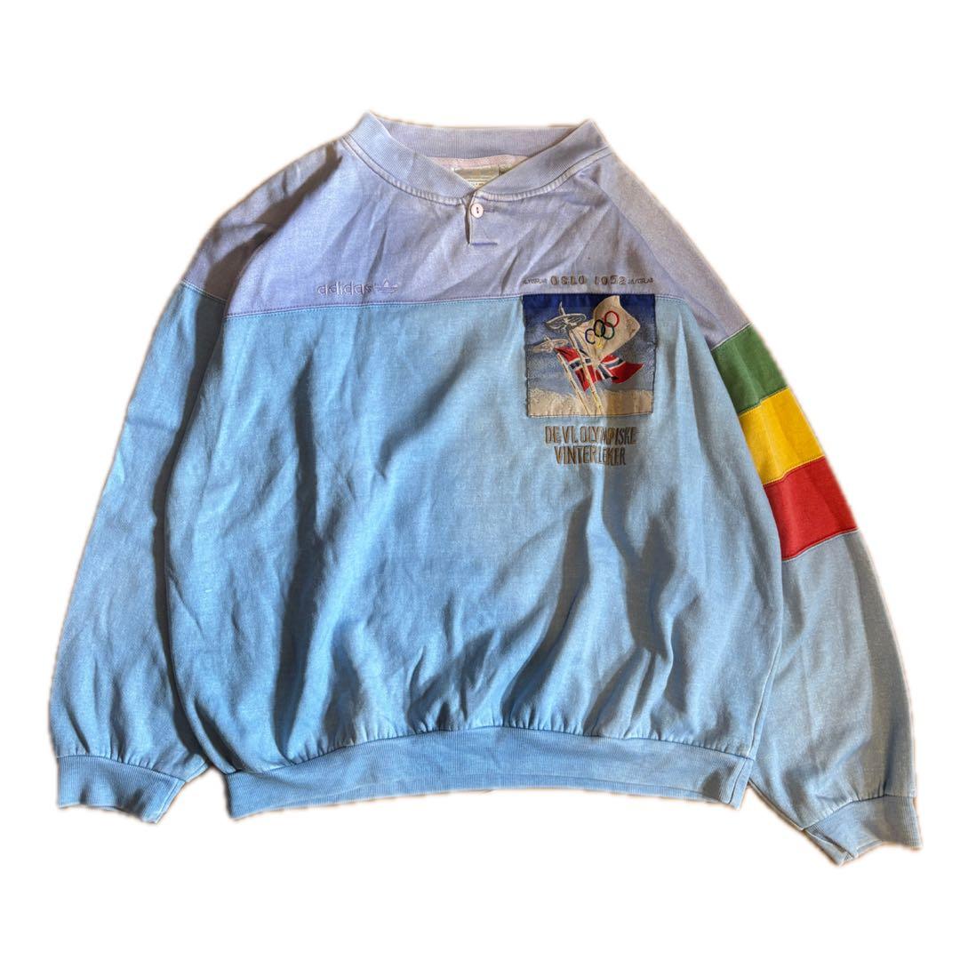 80's adidas アディダス オリンピックスウェットvintge kohh