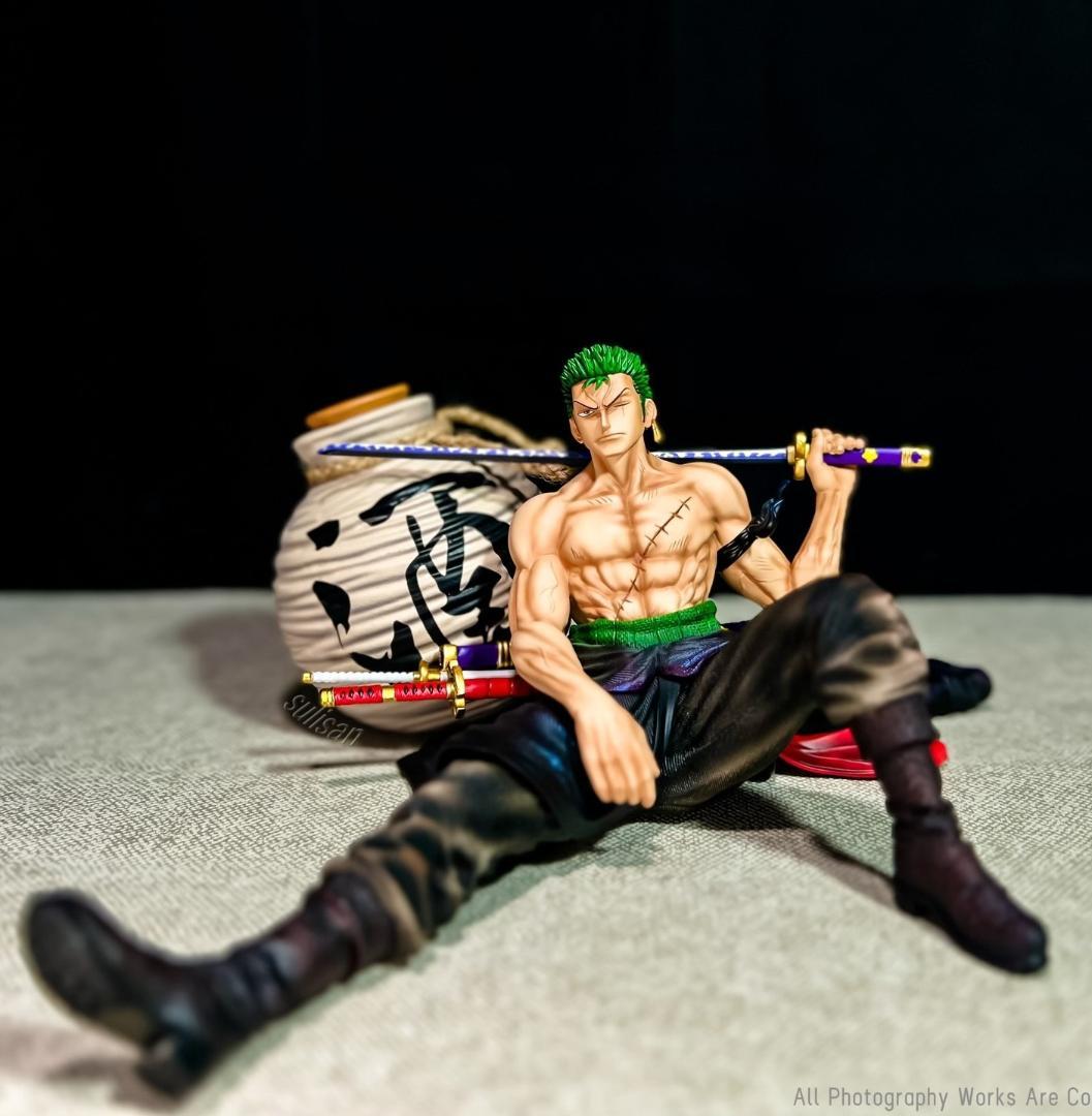 ワンピース ロロノア・ゾロ 酒 フィギュア ガレージキット 1/8スケール