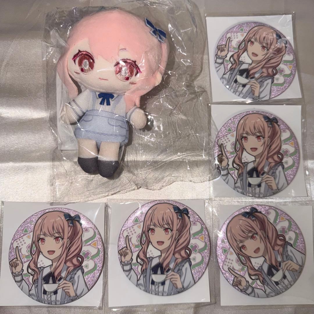 プロセカ 暁山瑞希 はぴこれ ぬいぐるみ 缶バッジ - メルカリ