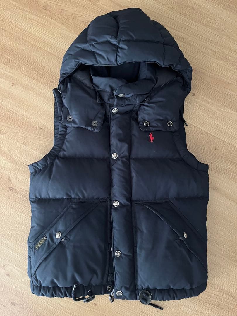 ポロラルフローレン ダウンベスト - メルカリ