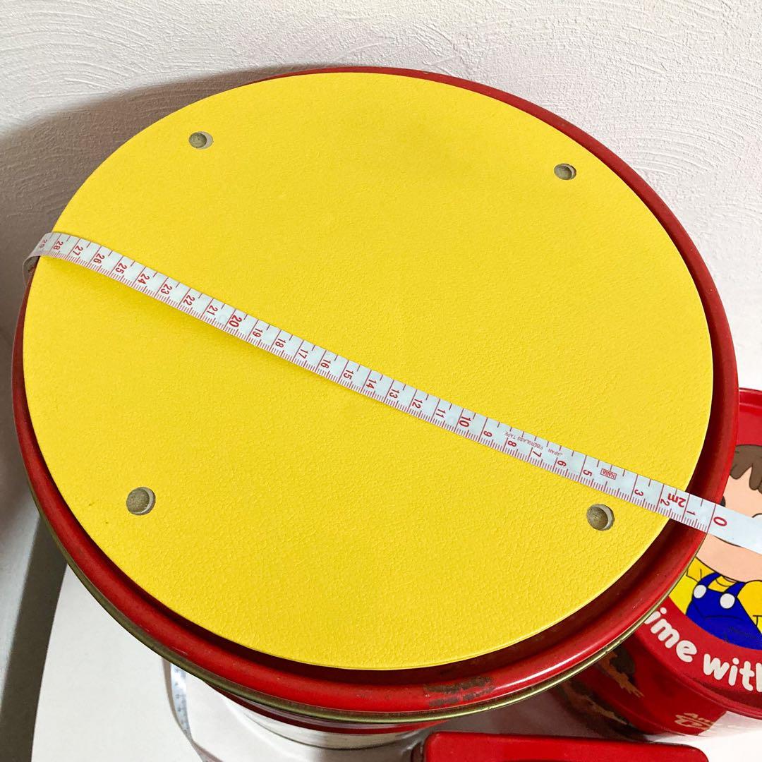 ペコちゃん缶 スツール大缶 2段缶 菓子詰合せ空き缶 3個セット - メルカリ