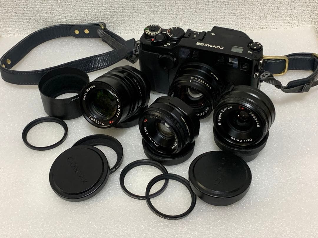 CONTAX G2 Planar 2/45 他3レンズ CONTAX G2 Planar 2/45 他3レンズ CONTAX G2 Planar 2/45 他3レンズ