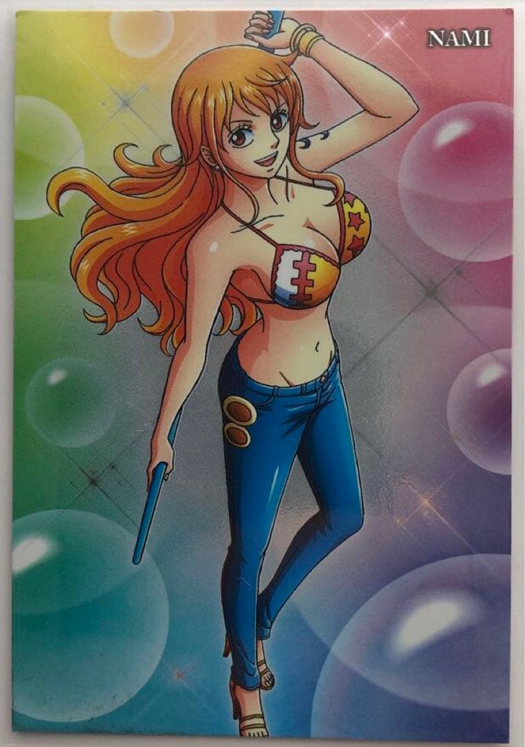 ワンピース ウエハース カード ナミ ① - メルカリ