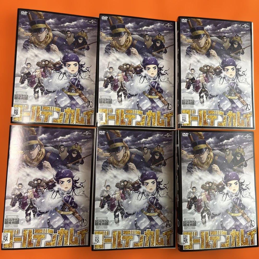 ゴールデンカムイ 第四期 全巻セット 第13巻〜第18巻 DVD アニメ