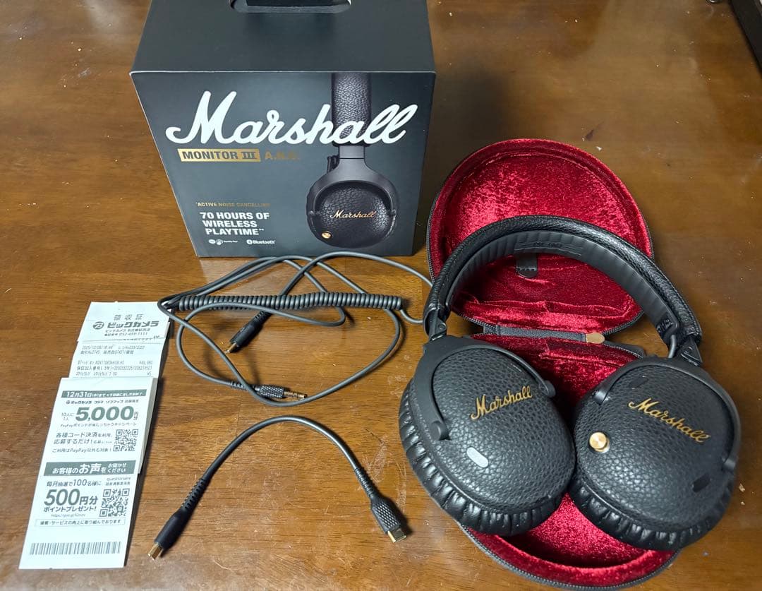 Marshall Monitor III A.N.C. ワイヤレスヘッドホン MONITOR III A.N.C. – Marshall │ 完実電気株式会社 | KANJITSU DENKI