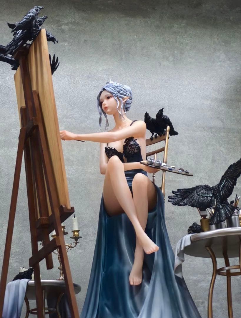 鬼刀シリーズ LightYear Ein 風鈴 籠の中の鳥海琴の煙 スタチュー