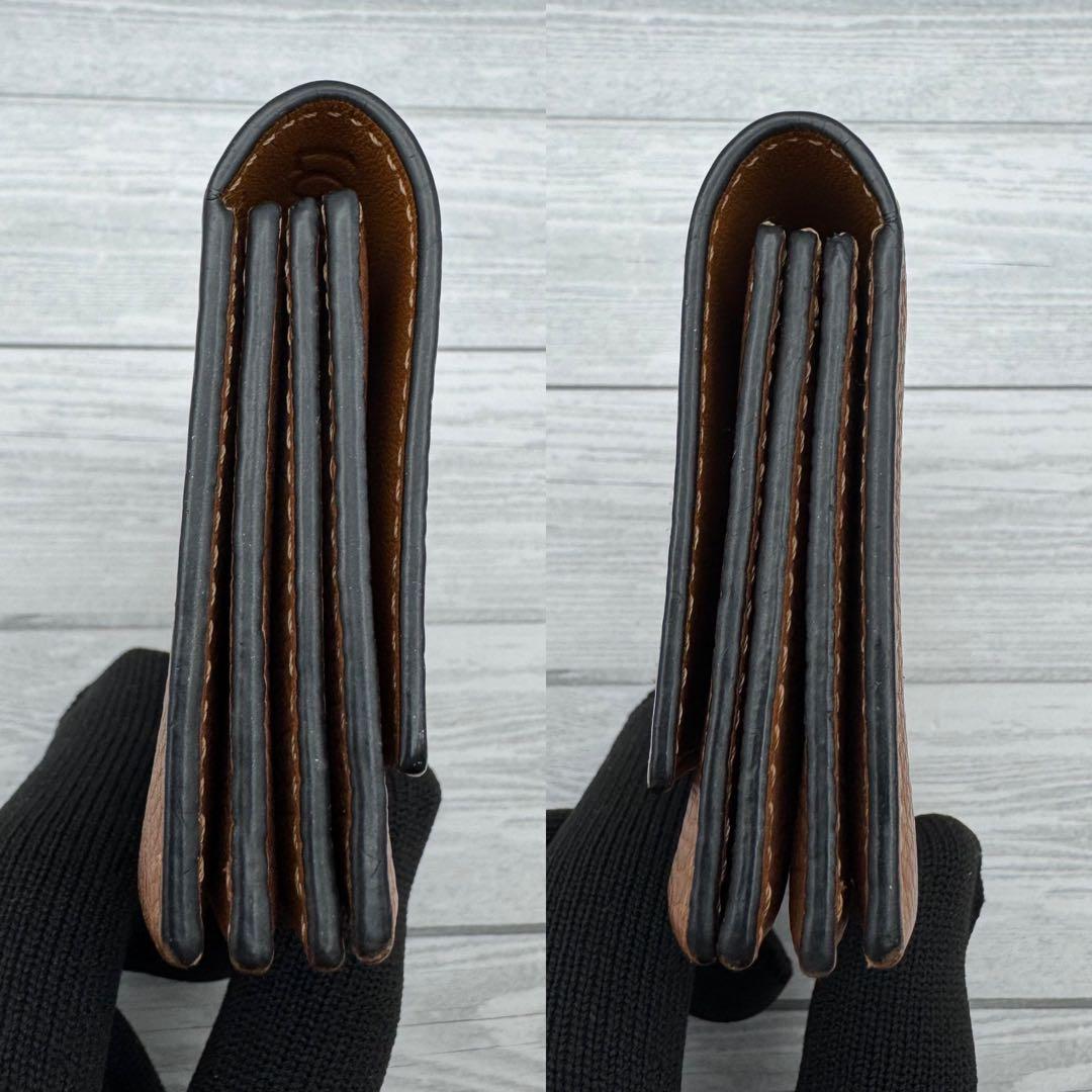 極美品】ロエベ カードホルダー 名刺入れ アナグラム ライトブラウン