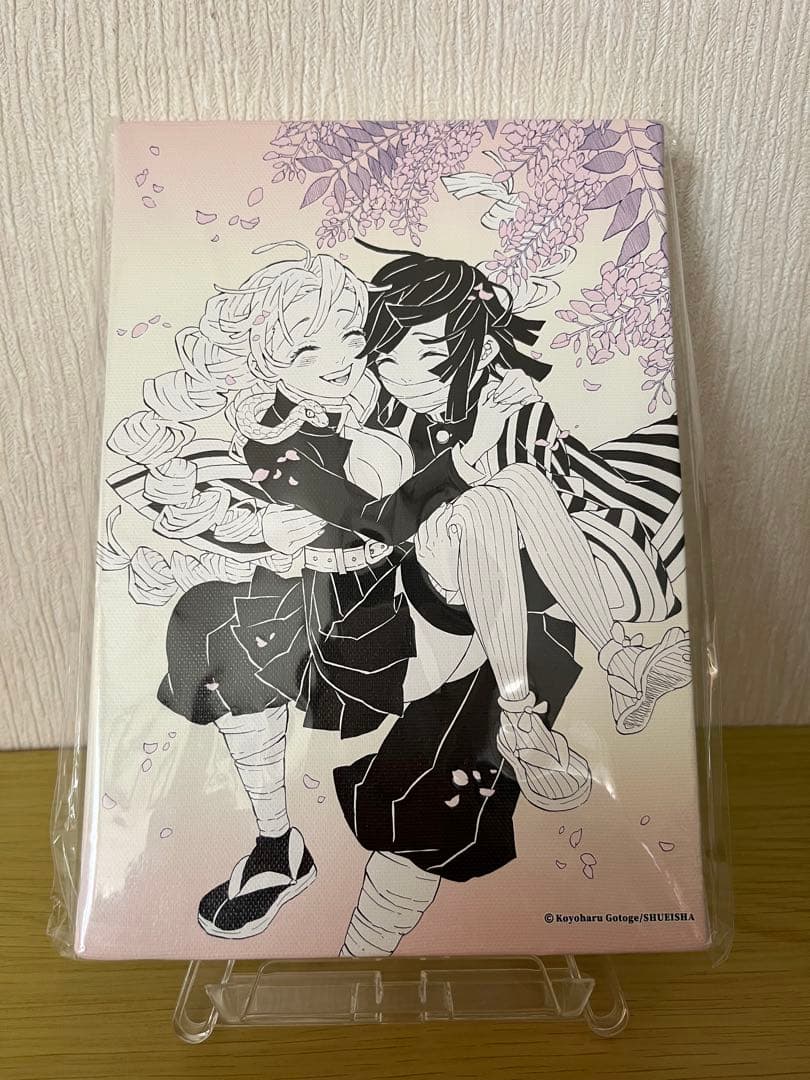 鬼滅の刃　原画展岡山 会場限定 デザインアートボード甘露寺蜜璃 伊黒小芭内 新品 おばみつ (18) 伊黒＆甘露寺 デザイン アートボード 原画展 鬼滅の刃