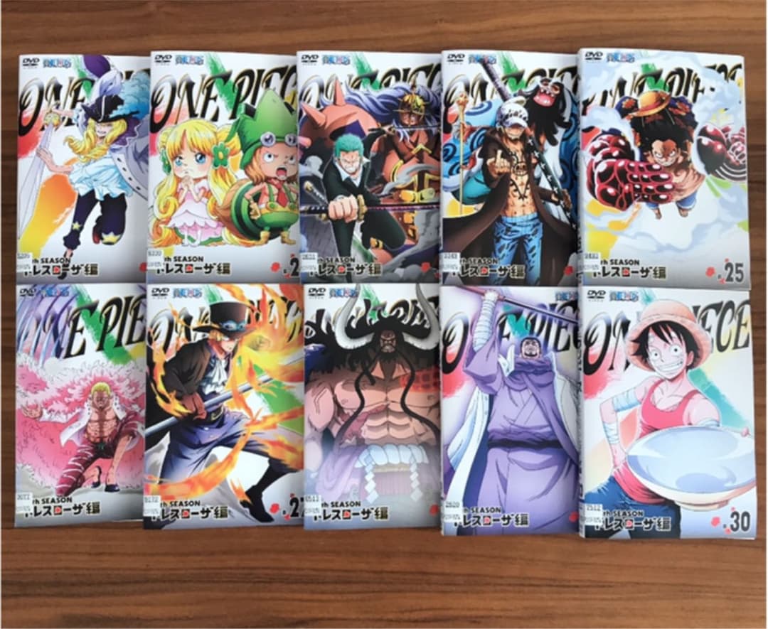 ワンピース～17th ドレスローザ編 全30巻 DVD 全巻セット - メルカリ