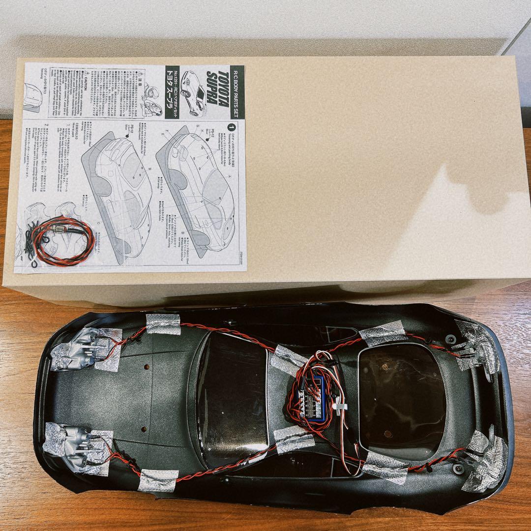 電飾付き SP.1291 1／10RC トヨタ 80スープラ スペアボディ - メルカリ