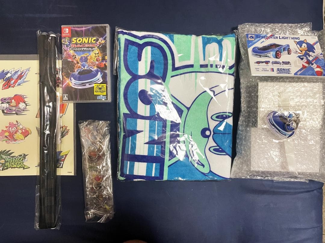 ソニックレーシング クロスワールド~限定DXパック 3Dクリスタルセットスイッチ ソニックレーシング クロスワールド セガストアオンライン限定版 DX