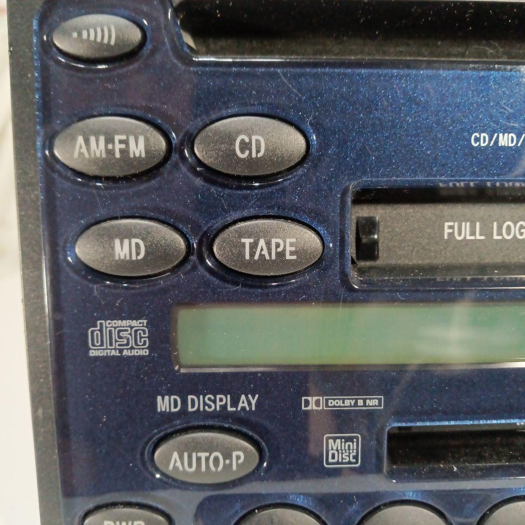 カーオーディオ AM FM MD CD カセットテープ トヨタ純正（ジャンク品