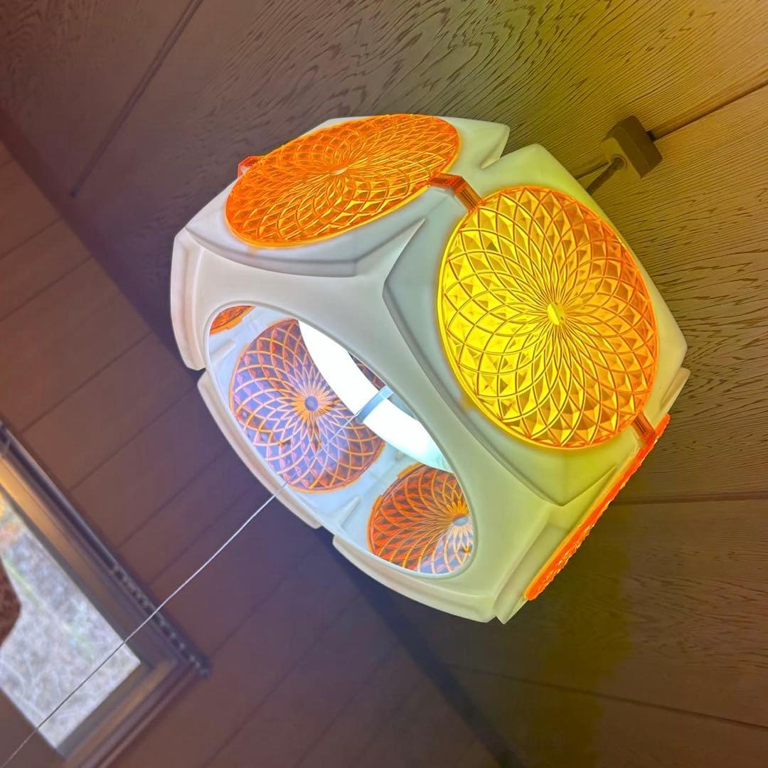 昭和レトロポップ 照明器具 希少 松下電工 ナショナル 吊り下げ 蛍光灯