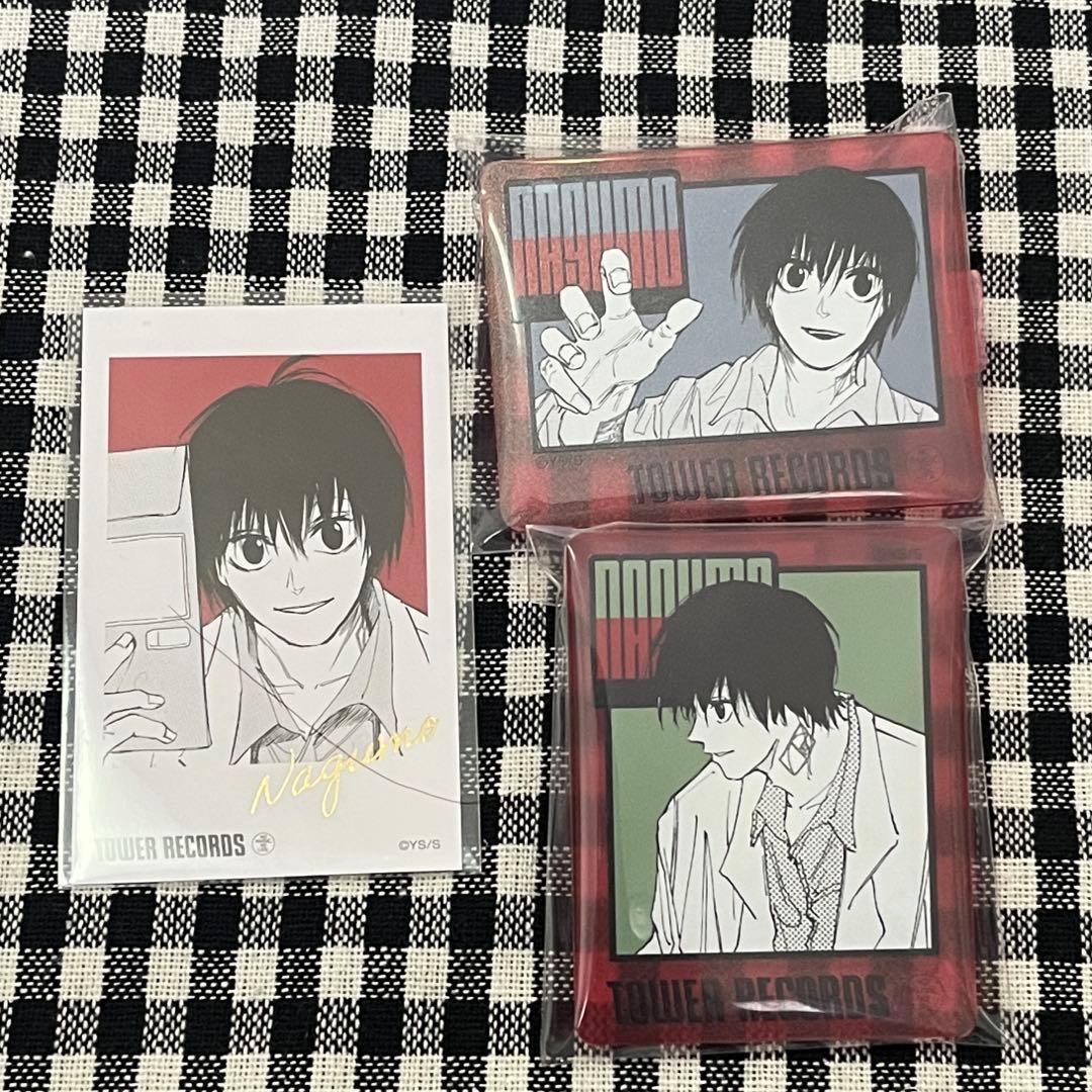 サカモトデイズ アクリルバッジ ミニフォトカード カード タワレコ