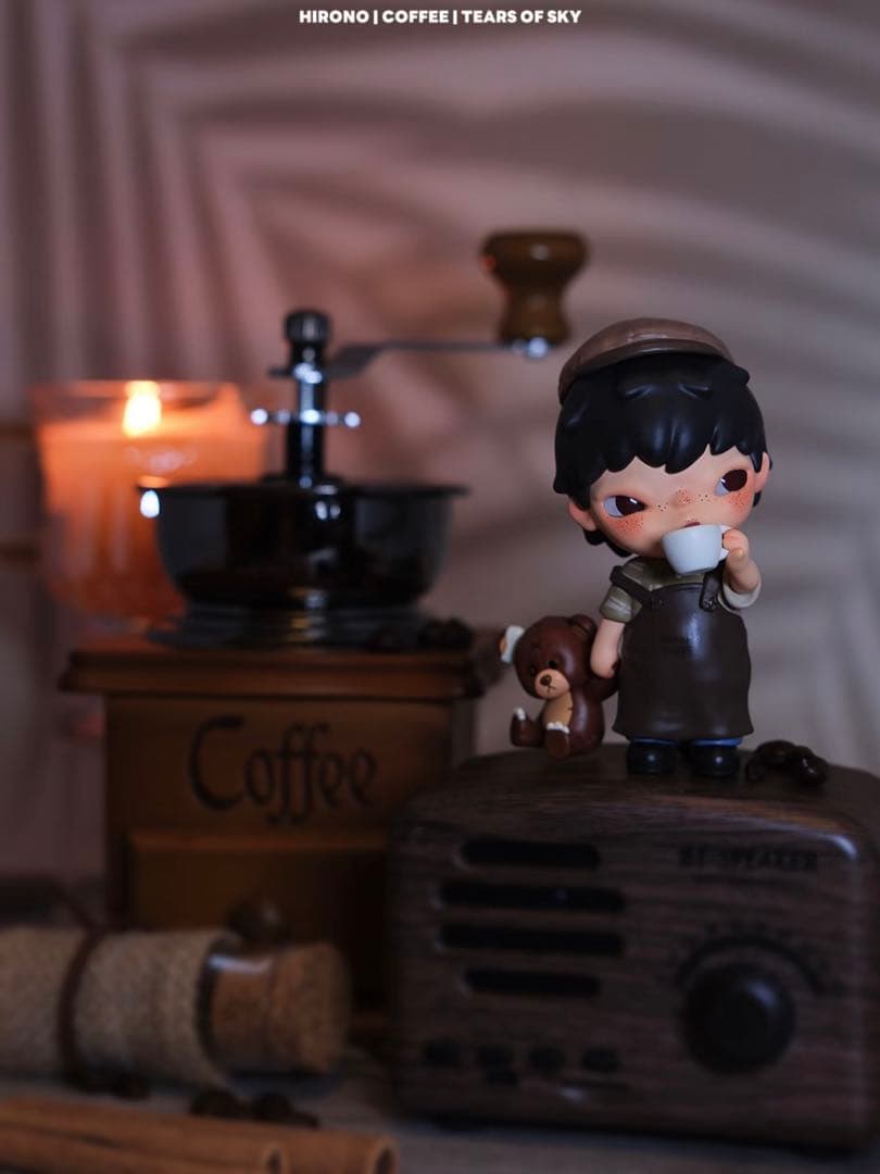 POPMART HIRONO COFFEE フィギュア Hirono Coffee Figurine | POP MART – Art Toy Familia