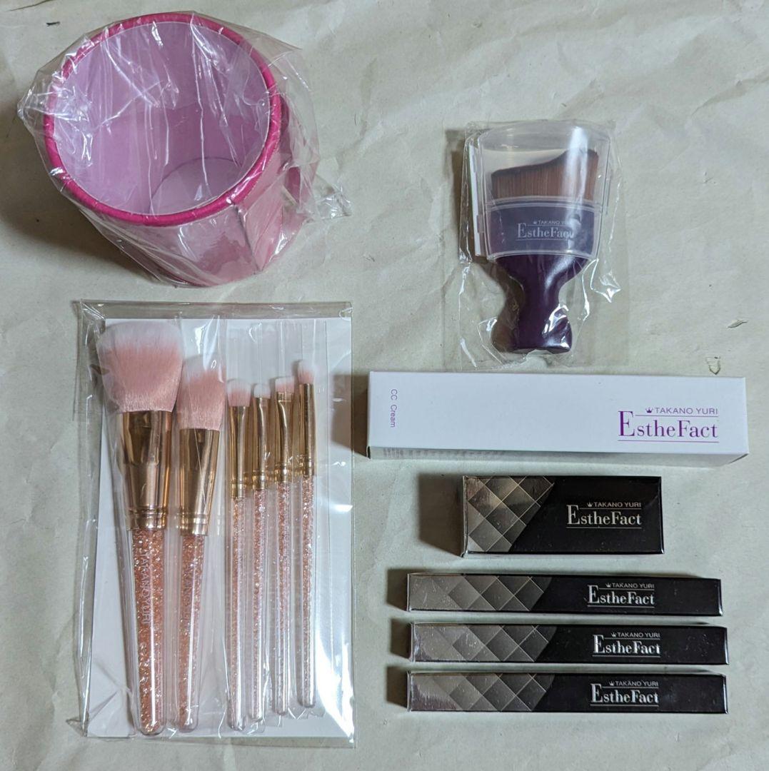 たかの友梨 エステファクト 化粧品5点、化粧雑貨3点 たかの友梨BEAUTY SHOPPING