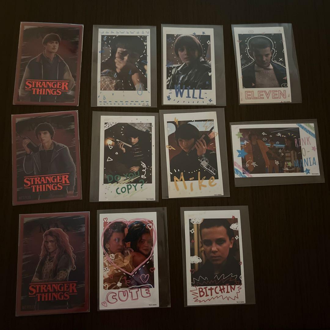 ストレンジャーシングス ミニブロマイド - メルカリ