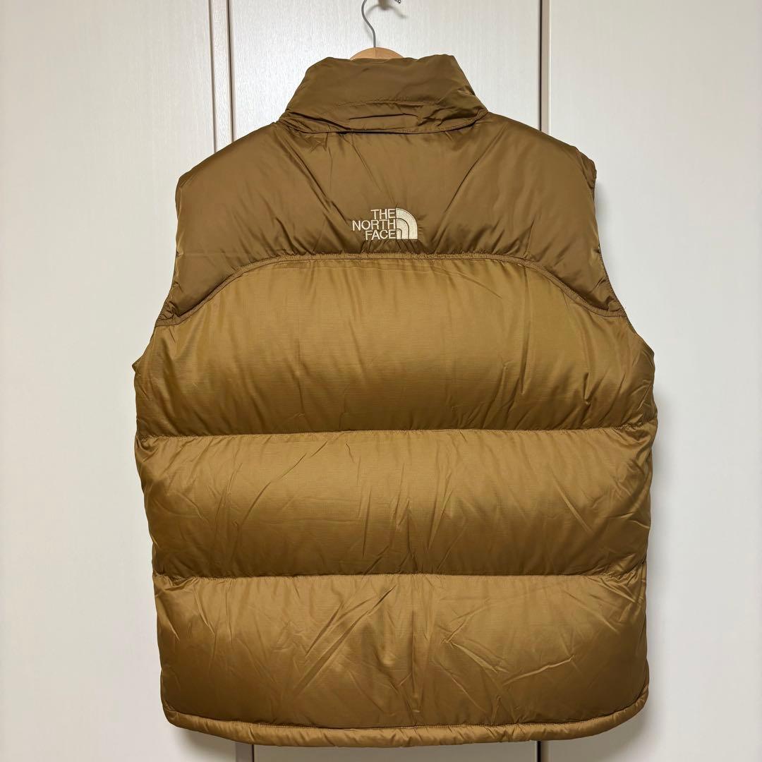 超希少　XL 新品センターロゴ　ダウン　ベスト　ヌプシ　ブラウン 2026年最新】センターロゴ ヌプシ ブラウンの人気アイテム - メルカリ