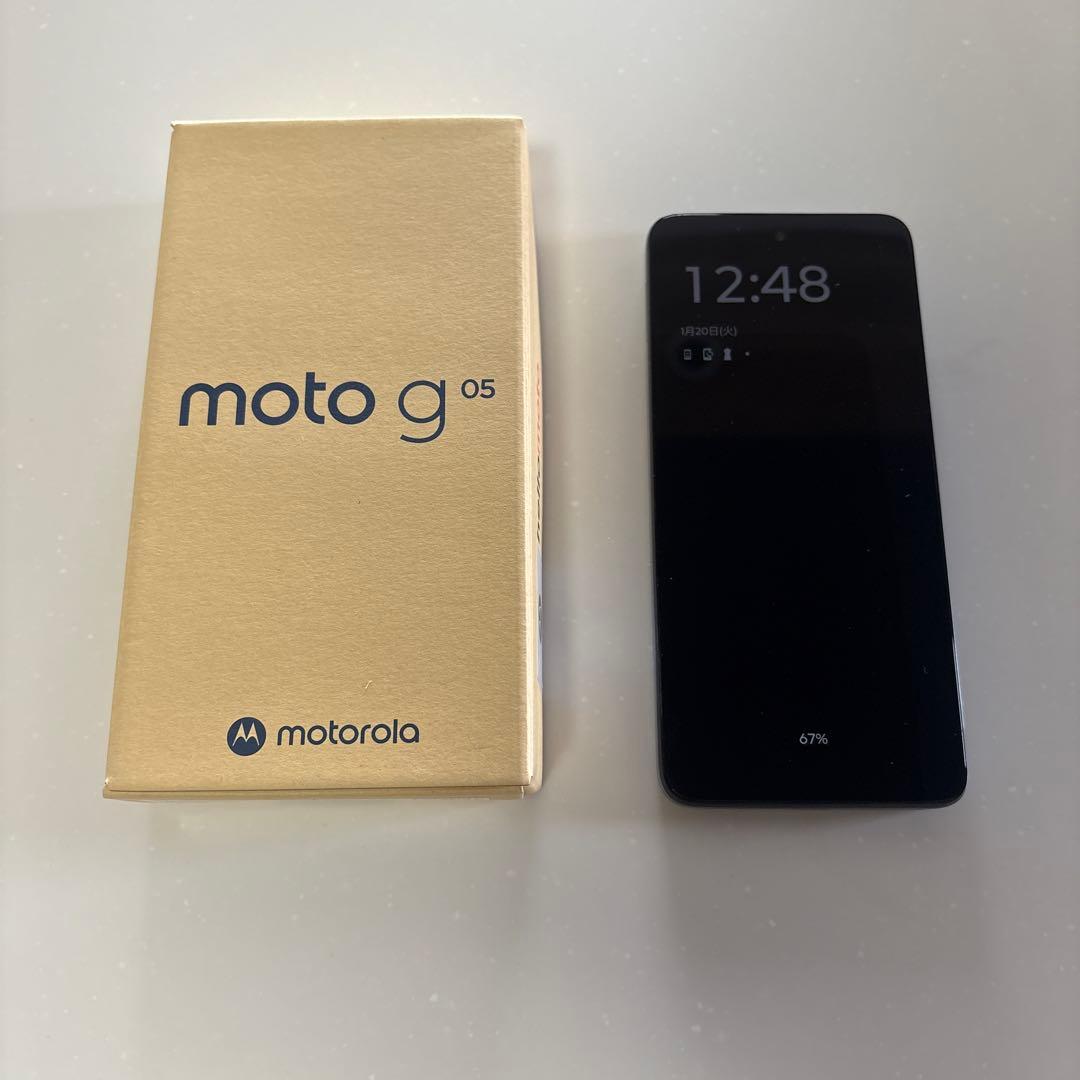 スマートフォン　moto g05 Amazon.com: Motorola Moto G05 XT2523-2 Dual-SIM 128GB + 4GB RAM