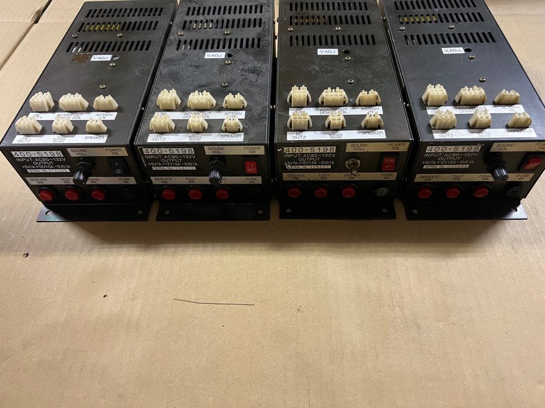 セガ電源 アストロシティ用などジャンク8本