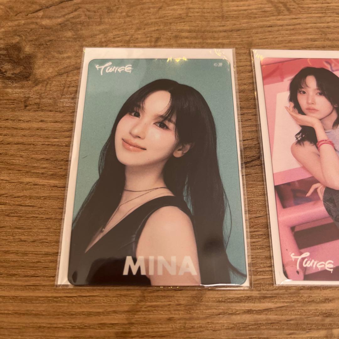 TWICE this is for オフラインくじ 参加賞トレカ ミナ - メルカリ