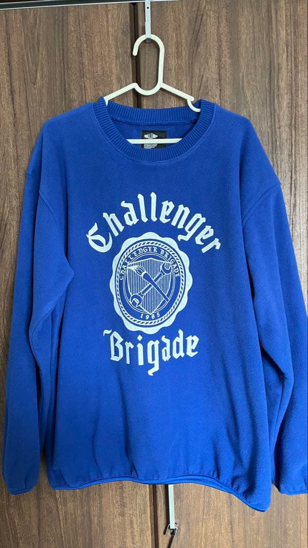 Challenger フリース Mサイズ ブルー CHALLENGER チャレンジャー 通販 18AW フリースジャケット FLEECE ZIP