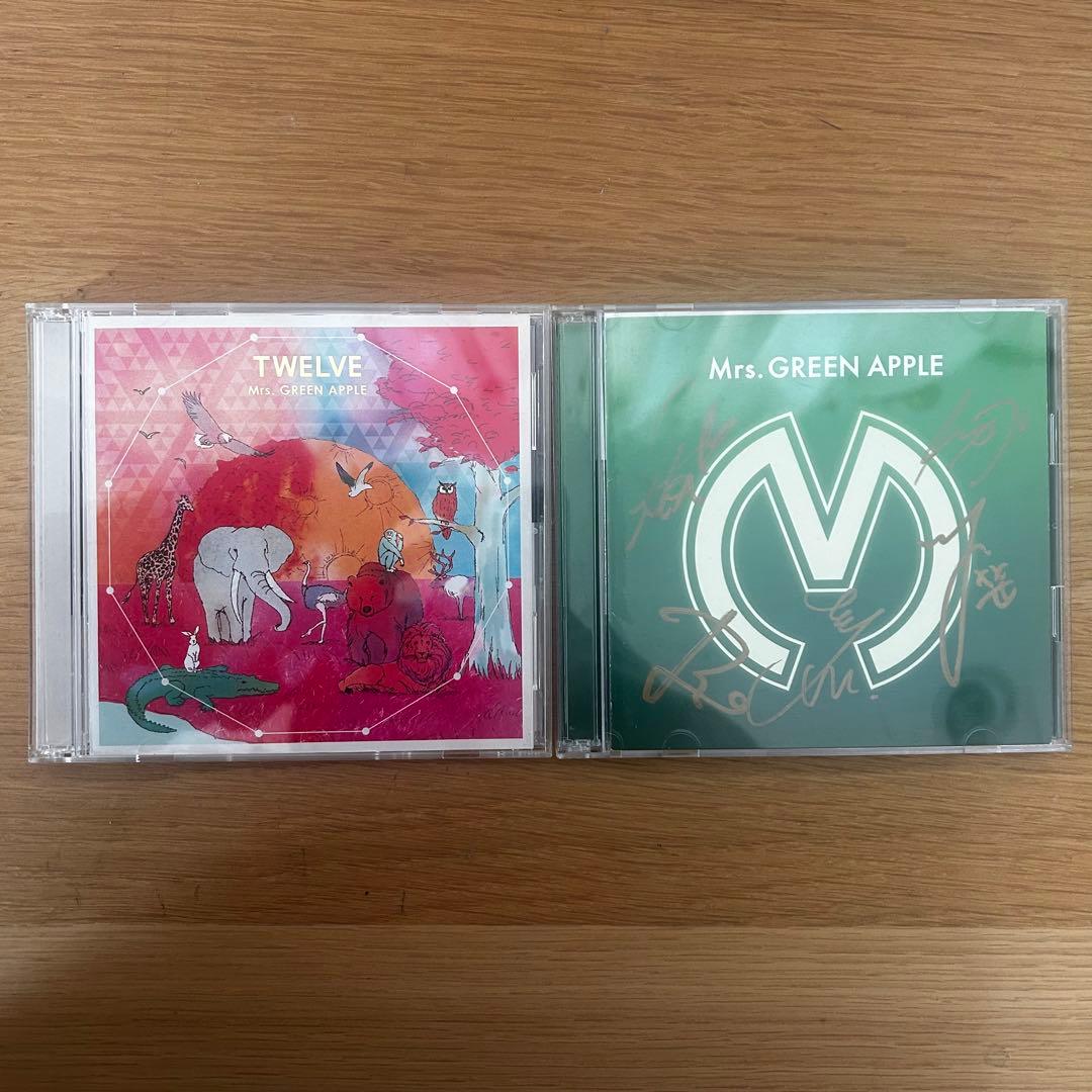 Mrs. GREEN APPLE 直筆サイン入りCDセット - メルカリ