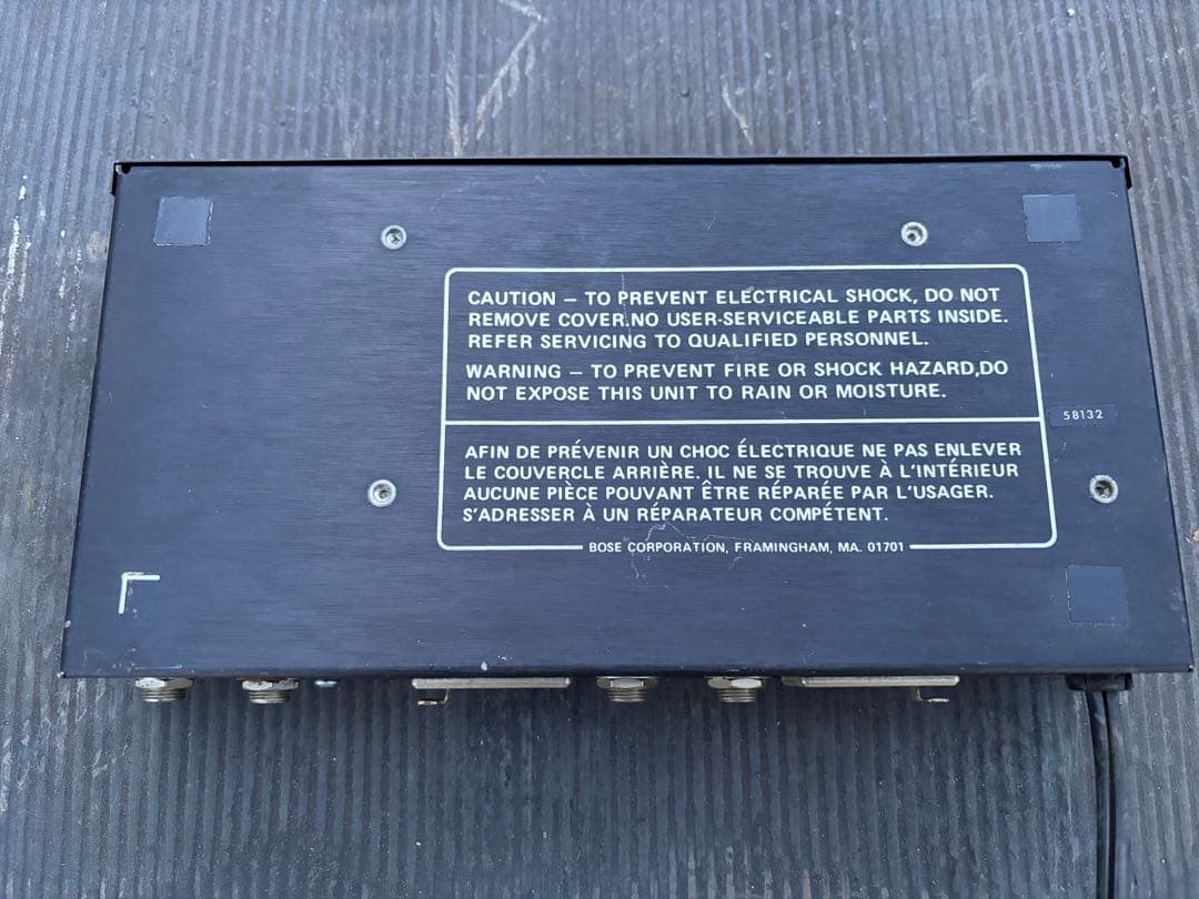 BOSE 802–E アクティブイコライザー - メルカリ