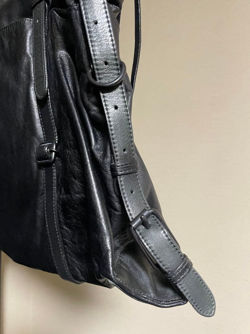 パトリックステファン 初期型 アトリエバッグ 馬革 黒 日本製