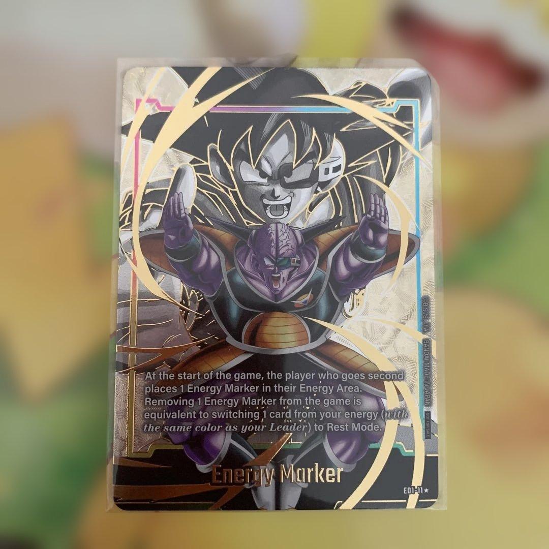 ドラゴンボールフュージョンワールド ギニュー エナジーマーカー 英語