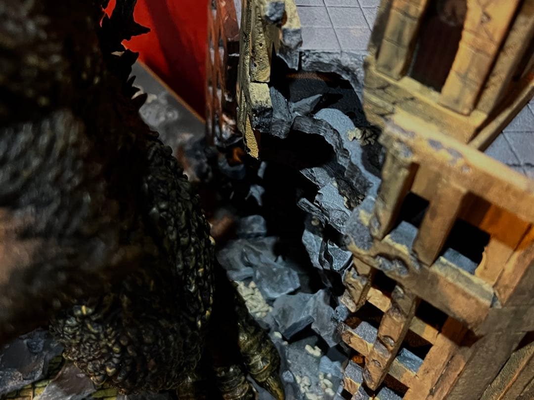 劇中再現】ゴジラ-1.0 銀座襲撃ジオラマ《改良版》一番くじA賞対応