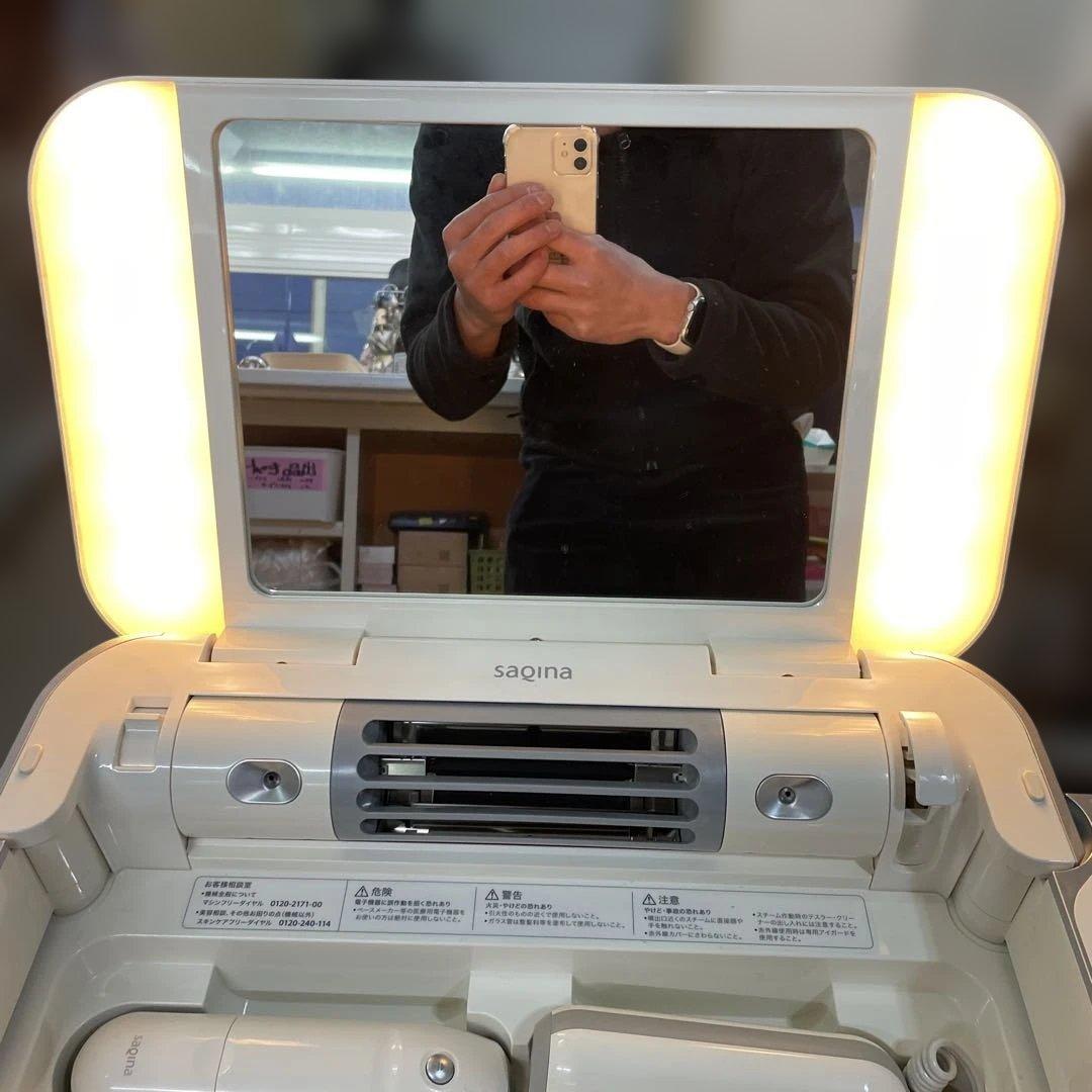 【yo-110】sagina BIJOUフヨウサキナ　ビジュー美顔器 ホワイト