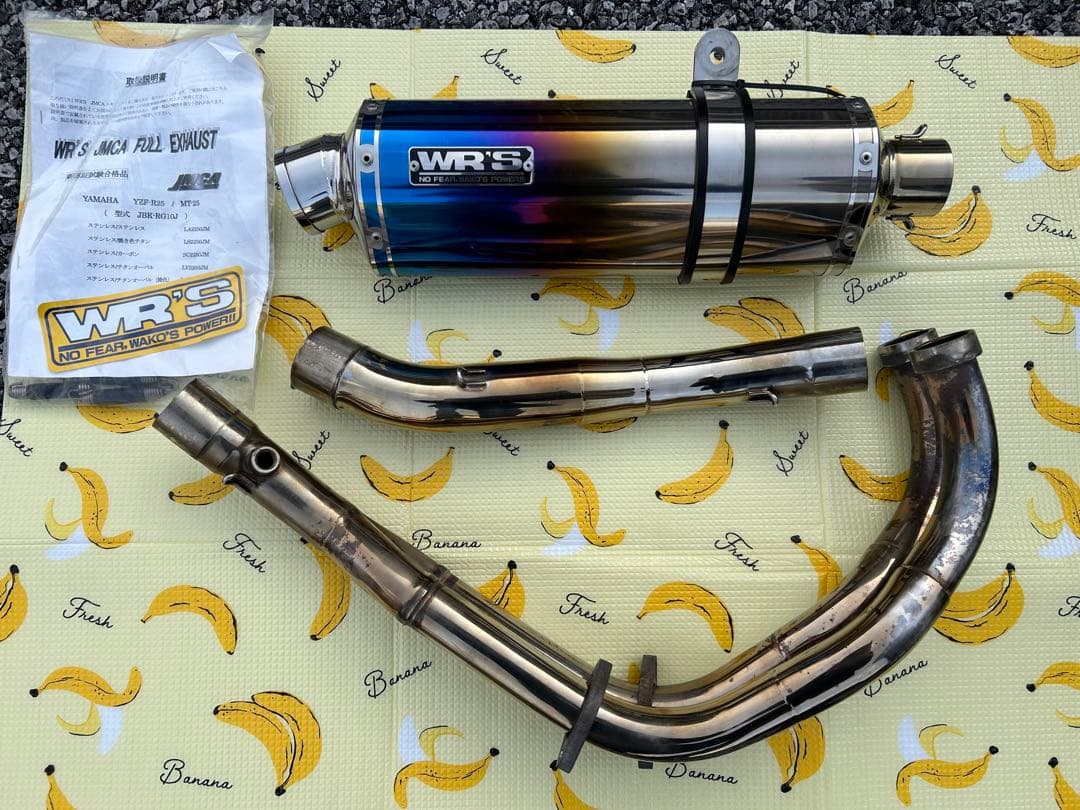WR'S フルエキ マフラー YZF-R25 MT-25 - メルカリ