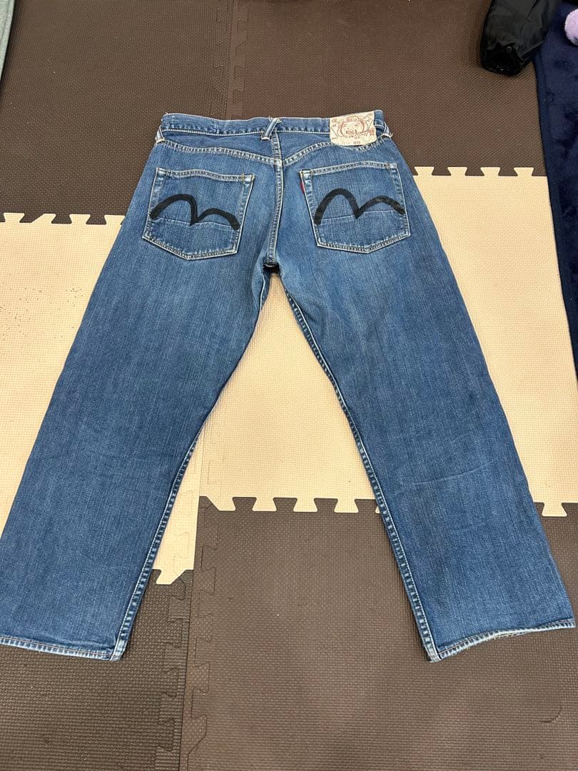 EVISU 黒カモメ サイズ34 エヴィス - メルカリ