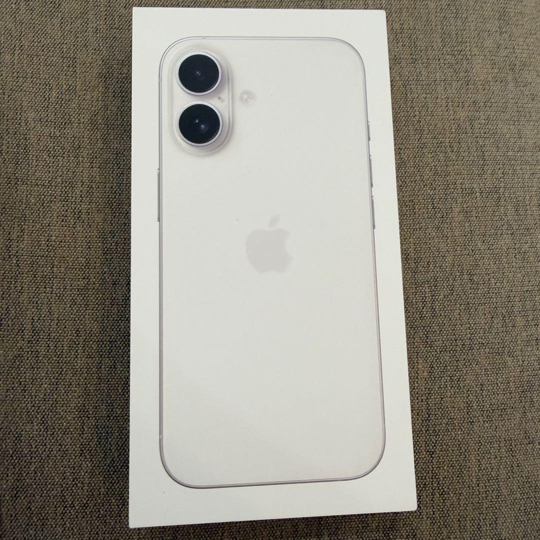 iPhone16 128GB ホワイト 空箱 SIMピン ※本体、ケーブルなし - メルカリ