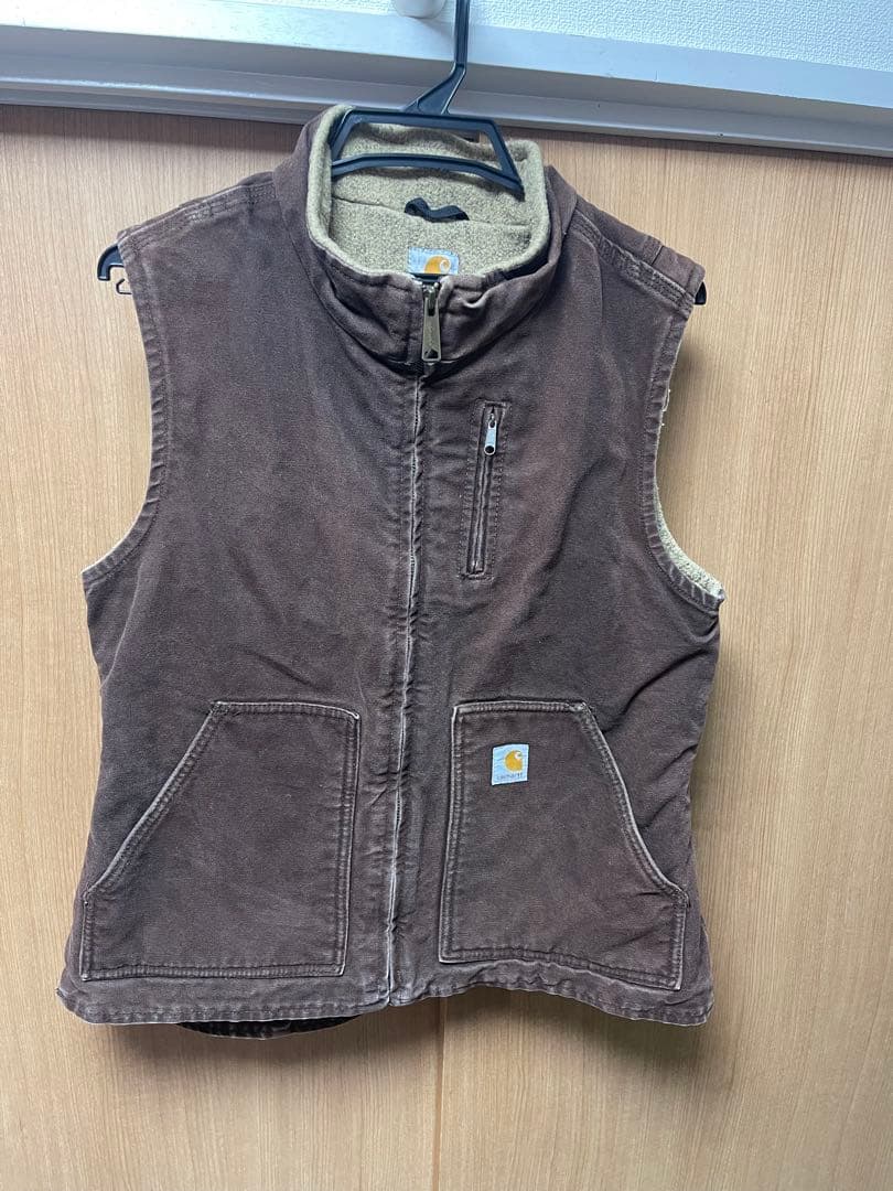 00s carhartt カーハート ダックベスト mexico製 M - メルカリ