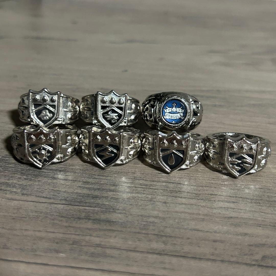 家庭教師ヒットマンREBORN 旧ボンゴレリング コンプ 7種 大空のリング