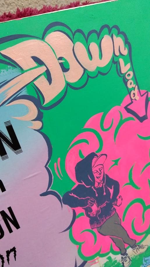 ストリートアート 原画 インテリア SEISUI