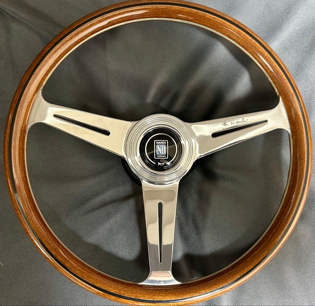 NARDI ナルディ クラシック　N120 FET正規モデル【美品】36CM NARDI ナルディクラシックウッドポリッシュ/FET正規品N120 36cm - メルカリ
