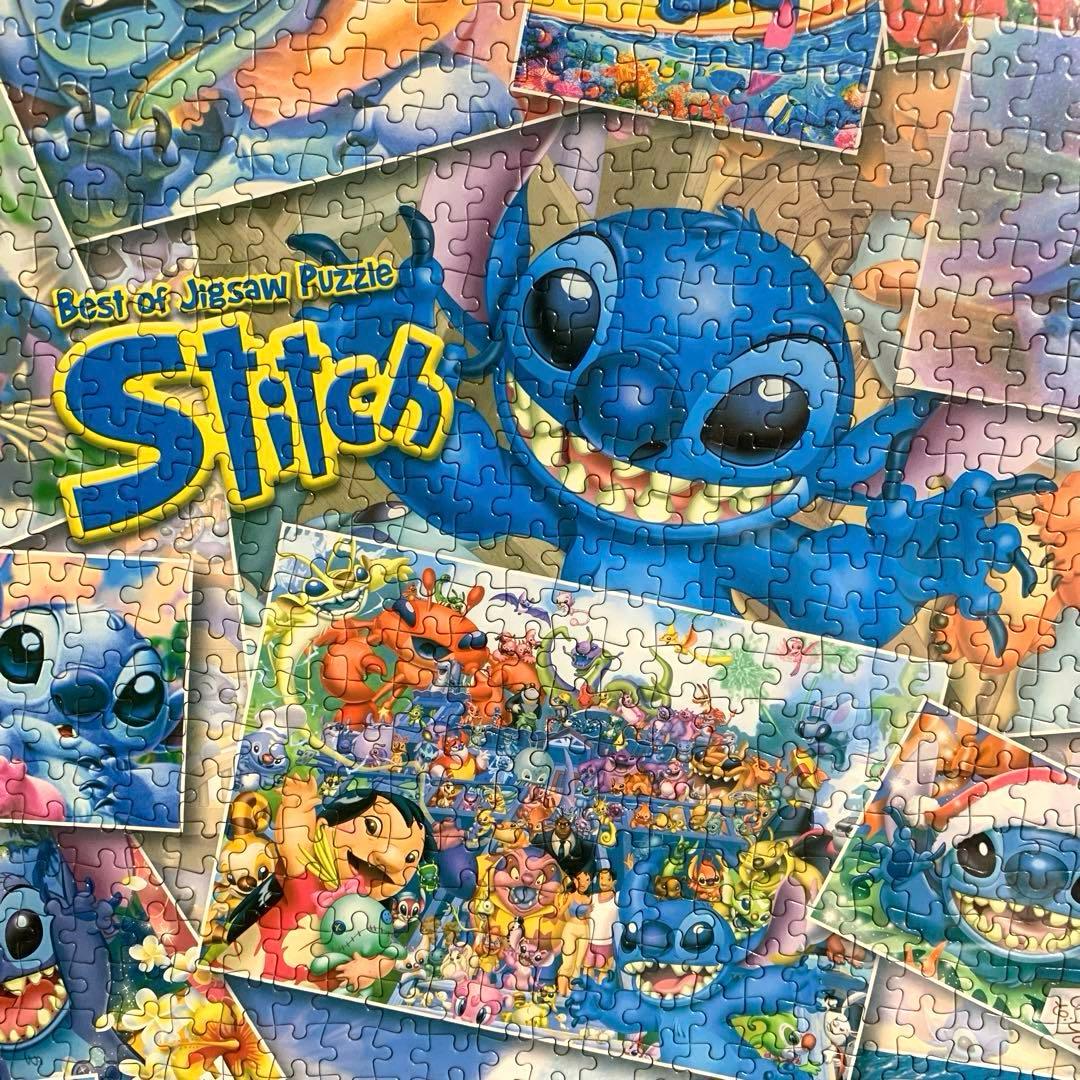 希少 レア リロ＆スティッチ ジグソーパズル 完成品 ディズニー 2000