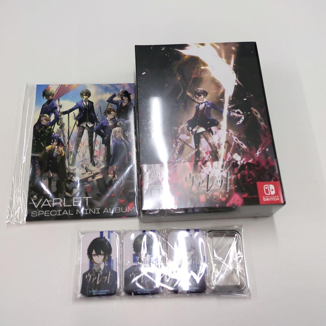 nintendoswitch版ヴァレット　限定版特典付き フリュー Switch ヴァレット／VARLET Limited BOX びっく宝島特典付
