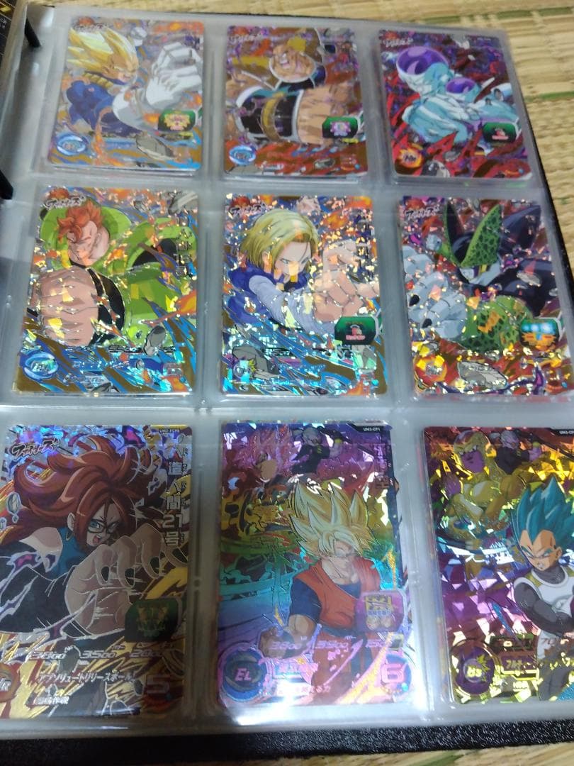 ドラゴンボールヒーローズ 366枚セット+ダブりカード52枚 引退品