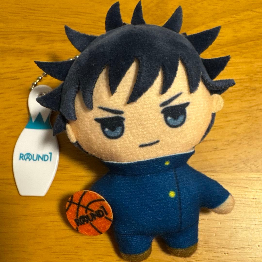 呪術廻戦 ラウンドワン限定 ぬいぐるみ マスコット 伏黒恵 - メルカリ